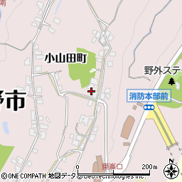 大阪府河内長野市小山田町1918周辺の地図