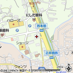 広島県東広島市高屋町杵原1340周辺の地図