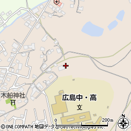 広島県東広島市高屋町中島128周辺の地図