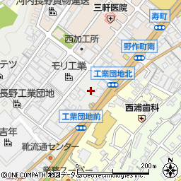 大阪府河内長野市上原西町1周辺の地図