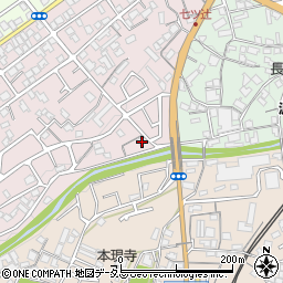 大阪府河内長野市栄町18-1周辺の地図