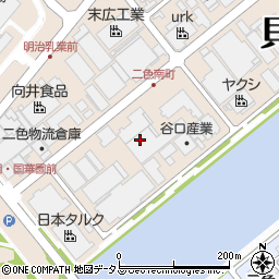 山忠棉業株式会社周辺の地図