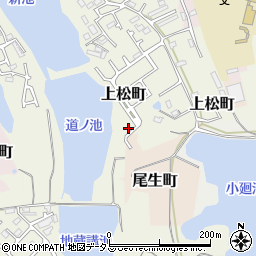 大阪府岸和田市下松町1322周辺の地図