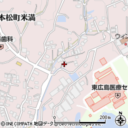 広島県東広島市八本松町米満999周辺の地図