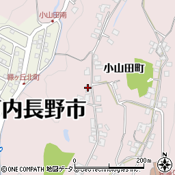 大阪府河内長野市小山田町2494周辺の地図