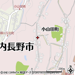 大阪府河内長野市小山田町2495周辺の地図