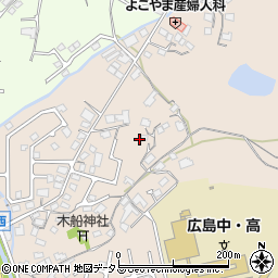広島県東広島市高屋町中島218周辺の地図