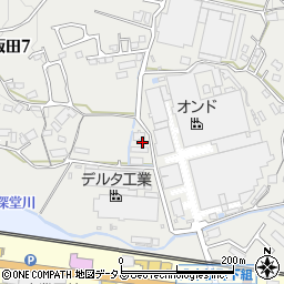 広島県東広島市八本松飯田7丁目21周辺の地図