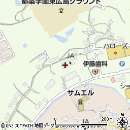 広島県東広島市高屋町杵原1271周辺の地図