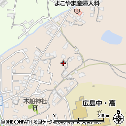 広島県東広島市高屋町中島219周辺の地図