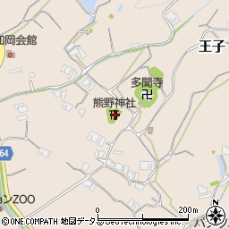 兵庫県淡路市王子122周辺の地図