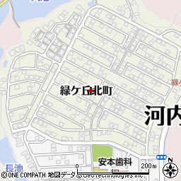 大阪府河内長野市緑ケ丘北町20-18周辺の地図