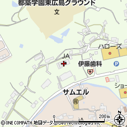 広島県東広島市高屋町杵原1278周辺の地図