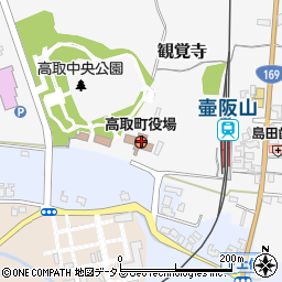 奈良県高取町（高市郡）周辺の地図