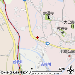 奈良県高市郡高取町兵庫69-1周辺の地図