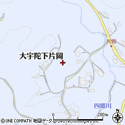 奈良県宇陀市大宇陀下片岡周辺の地図