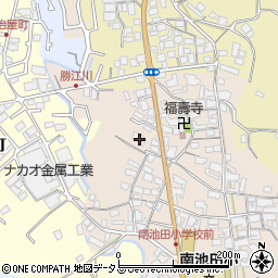 大阪府和泉市納花町88周辺の地図