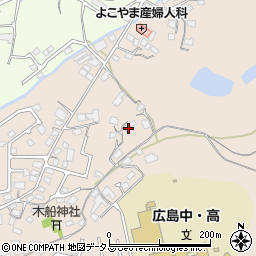 広島県東広島市高屋町中島211周辺の地図