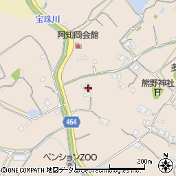 兵庫県淡路市王子41周辺の地図