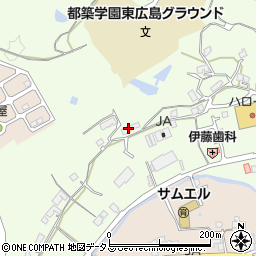 広島県東広島市高屋町杵原1209周辺の地図