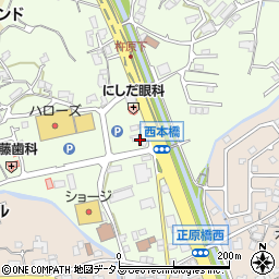 広島県東広島市高屋町杵原1345周辺の地図