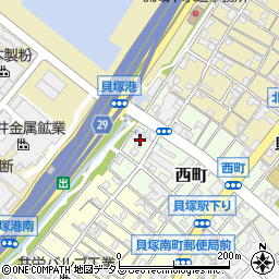 アーイアーク・カギの交換・カギ開け専門店　貝塚市受付センター周辺の地図