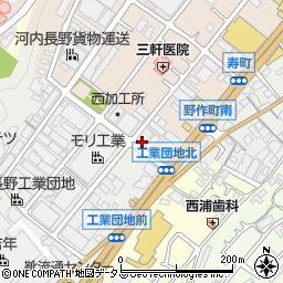 大阪府河内長野市寿町2-26周辺の地図