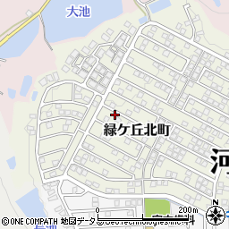 大阪府河内長野市緑ケ丘北町20-13周辺の地図