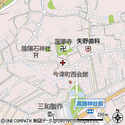 広島県福山市今津町787-2周辺の地図