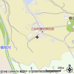 大阪府和泉市三林町704-1周辺の地図