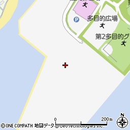 株式会社クリハラント　あわじ佐野新島太陽光発電所周辺の地図