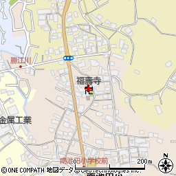 福寿寺周辺の地図