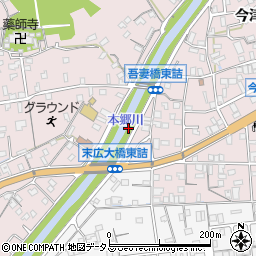 広島県福山市今津町5丁目8周辺の地図