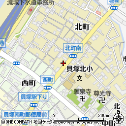 川久呉服店周辺の地図