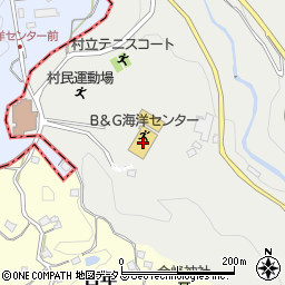 千早赤阪村Ｂ＆Ｇ海洋センター体育館周辺の地図