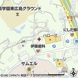 広島県東広島市高屋町杵原1294-12周辺の地図