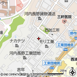 大阪府河内長野市上原西町5-5周辺の地図