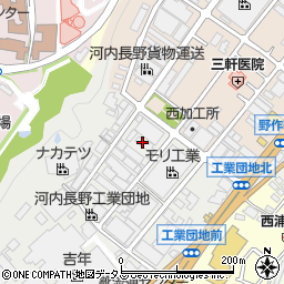 大阪府河内長野市上原西町5周辺の地図