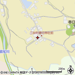 大阪府和泉市三林町673周辺の地図