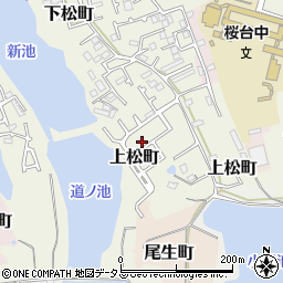 大阪府岸和田市下松町1092-6周辺の地図