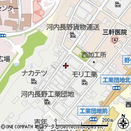 大阪府河内長野市上原西町5-20周辺の地図
