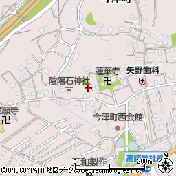 広島県福山市今津町1120-4周辺の地図