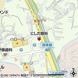 広島県東広島市高屋町杵原1347-8周辺の地図