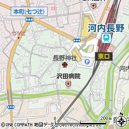 長野神社周辺の地図