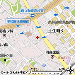 リーブル介護センター岸和田周辺の地図
