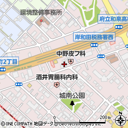 岸和田飼糧株式会社周辺の地図