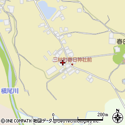 大阪府和泉市三林町674周辺の地図