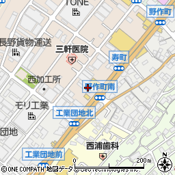大阪府河内長野市寿町2周辺の地図