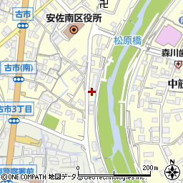 広島活水キリスト教会周辺の地図