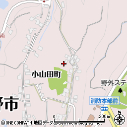 大阪府河内長野市小山田町1535周辺の地図